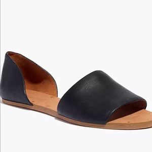 MADEWELL Thea black sandal leather